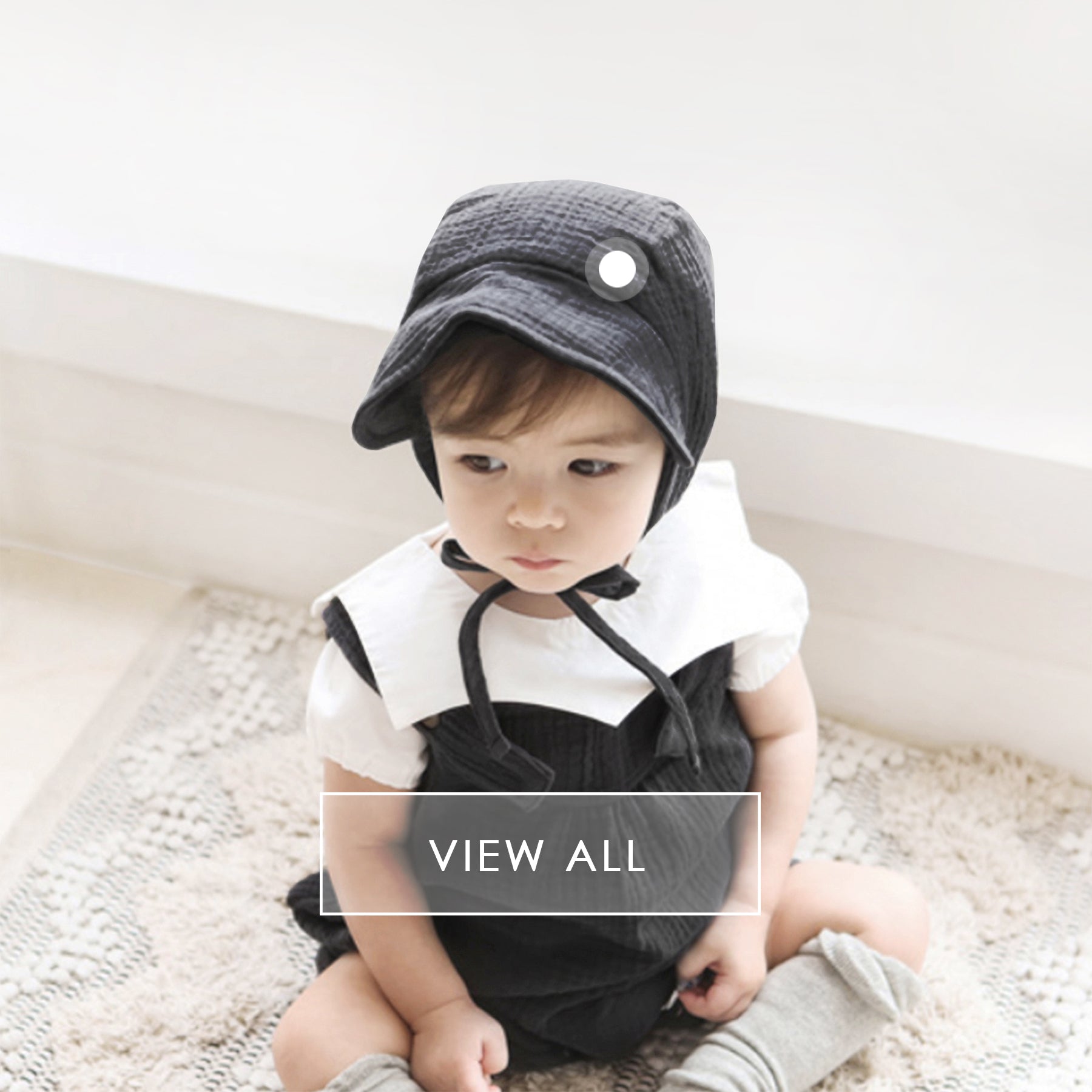 Baby Mesh Bucket Hat Toddler Sun Floppy Hat | Yellow – JELLYTREE