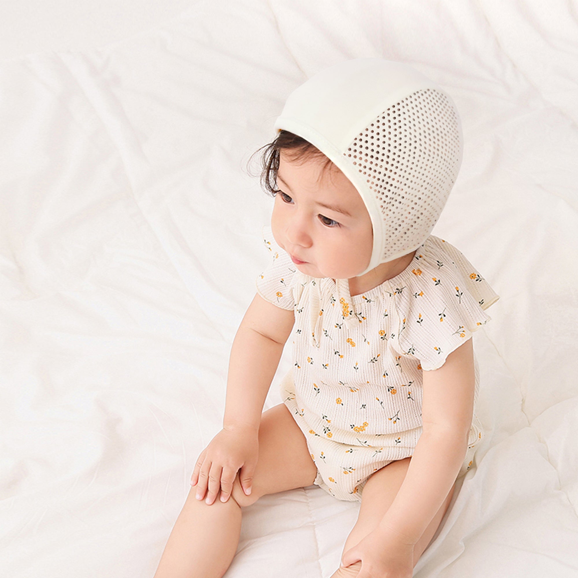 JELLYTREE Baby Mesh Bonnet Pilot Cap Hat